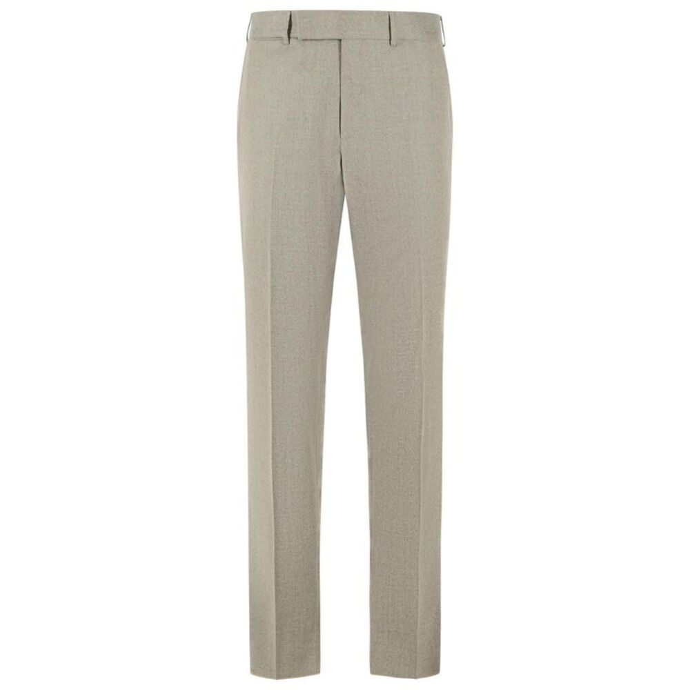 Zegna Beige Wool Trousers Men Men